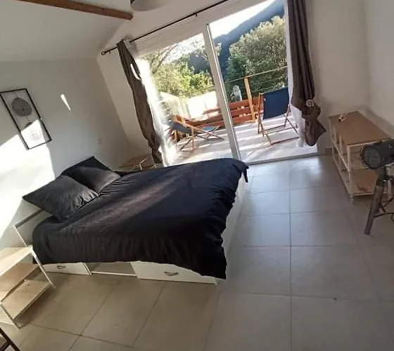 펜션 Maison 38m2 15min De Corte 30min De Bastia