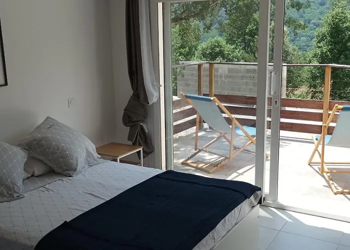 Maison 38m2 15min De Corte 30min De Bastia 펜션 *
